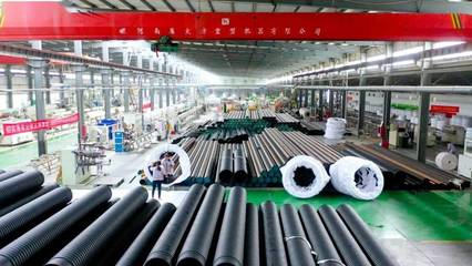 新区高新企业引领管道‘以塑代钢’建材销售新浪潮